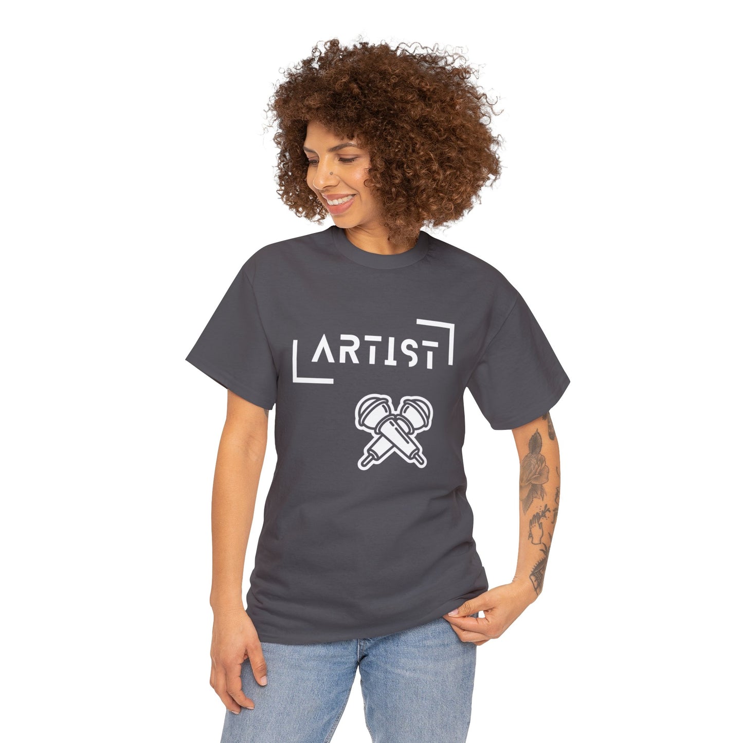 Artist/Microphone Cotton Tee