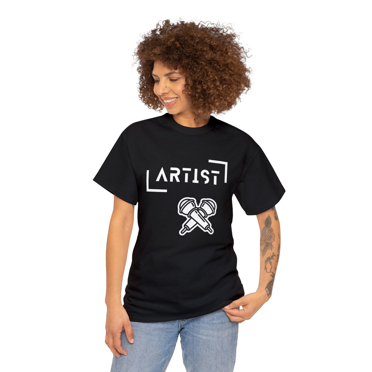 Artist/Microphone Cotton Tee