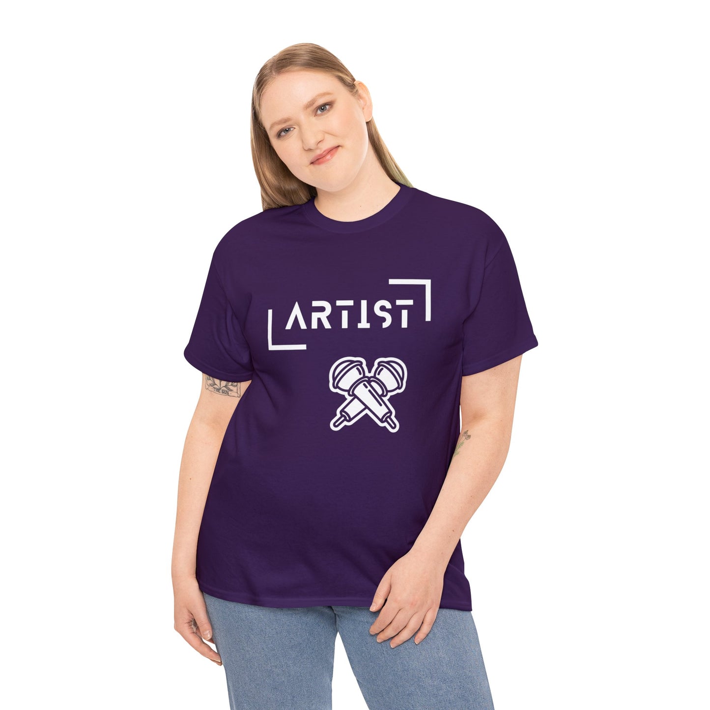 Artist/Microphone Cotton Tee