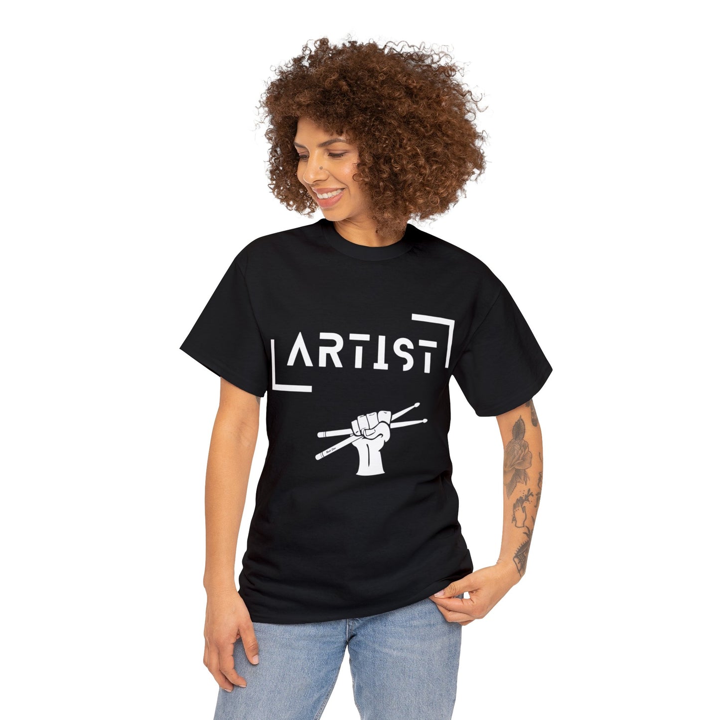 Artist/Drumsticks Tee