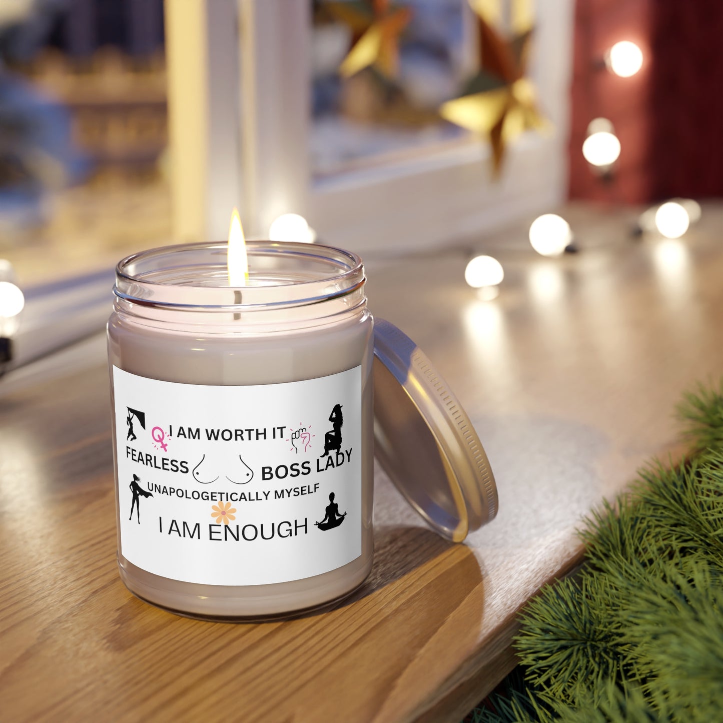 "I am Enough" Scented Candle