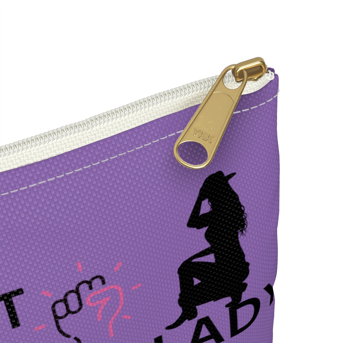 "I Am Worth It" Accessory Pouch