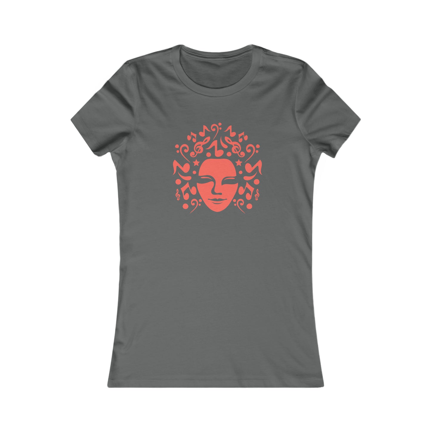 Women's Fitted Tee with Silhouette