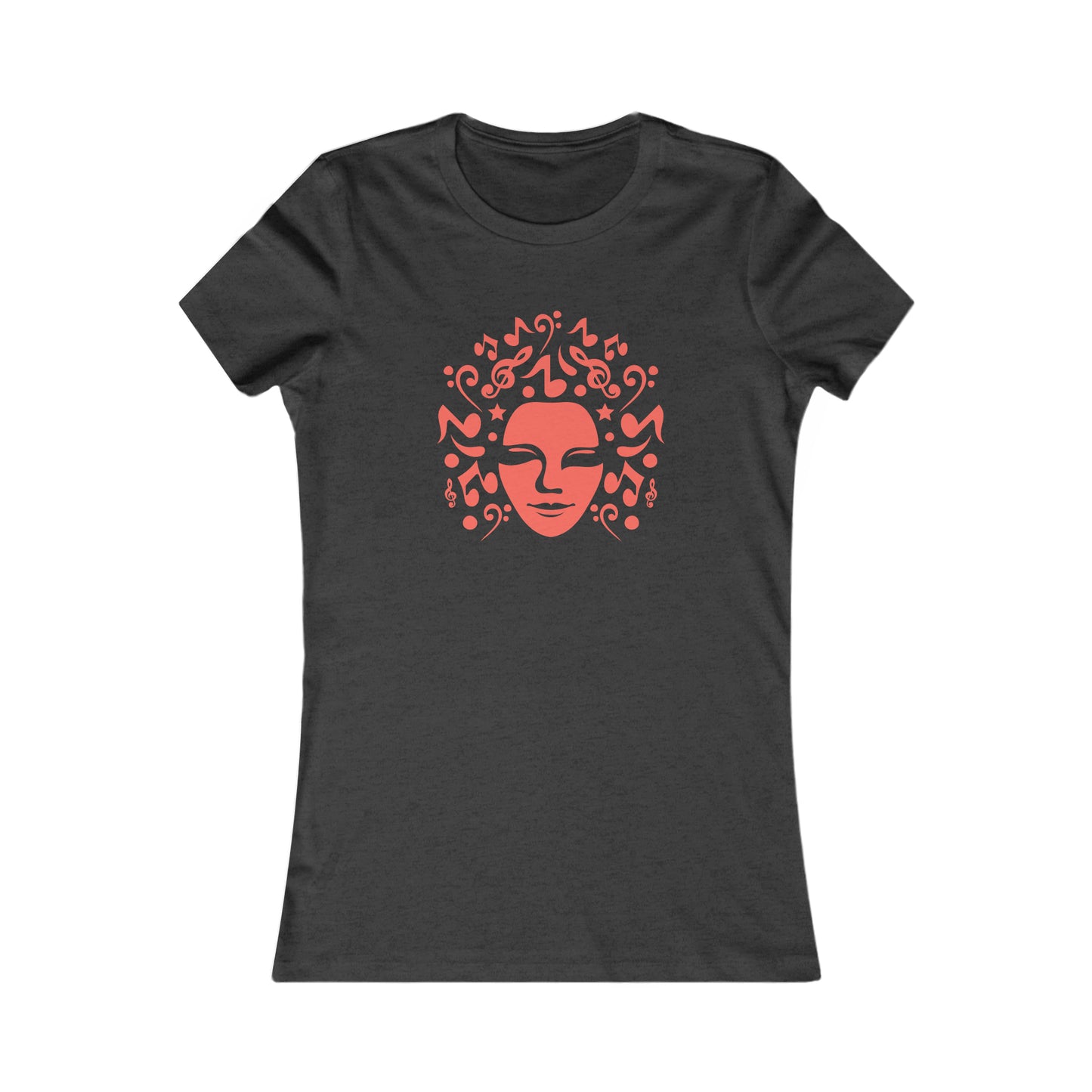 Women's Fitted Tee with Silhouette