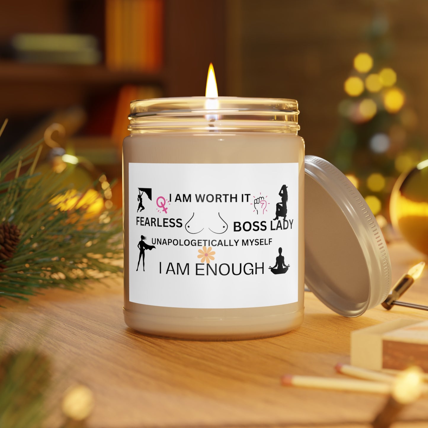 "I am Enough" Scented Candle