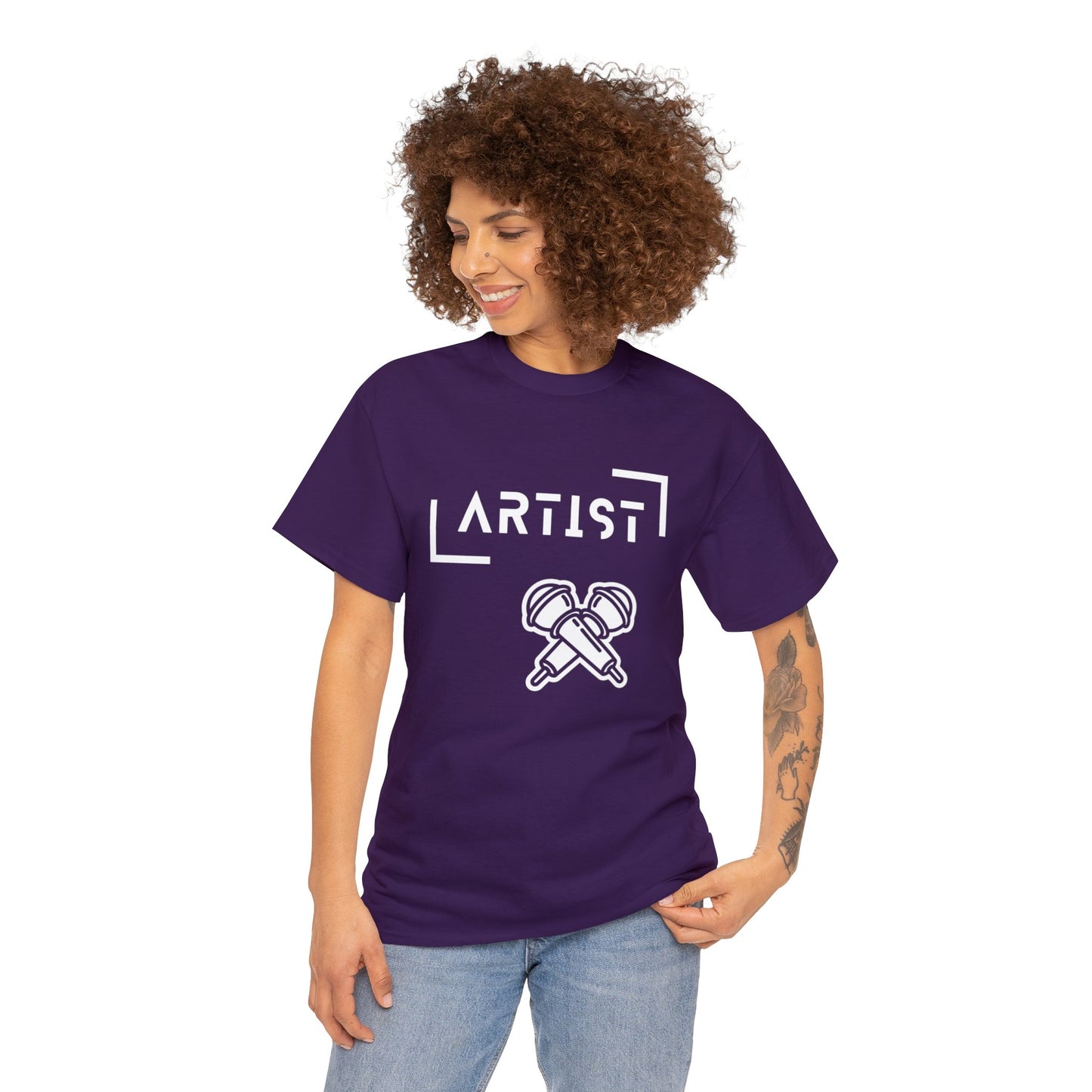 Artist/Microphone Cotton Tee